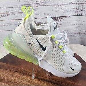 Nike Womens Size 12 Air Max 270 White Ghost Green